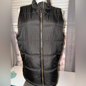 Black Puffer Vest